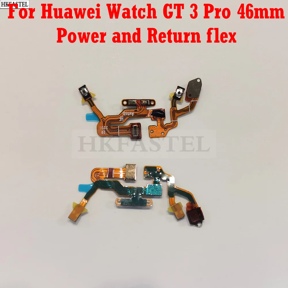 HKFASTEL GT3 Pro 46mm Arabirim Kablosu İçin Huawei İzle GT 3 Pro 46mm Yeni Orijinal Güç Dönüş Flex düğme Anahtarı anahtar Flex