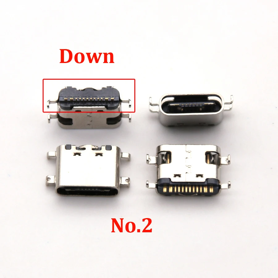 10 Adet C Tipi USB şarj aleti Şarj Jakı Bağlantı Noktası Fişi yuva konnektörü İletişim Lenovo S5 K520 Tablet X705 TB-X605F X605L X605 X605M