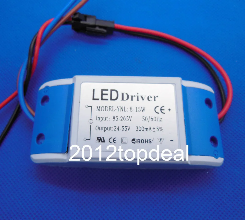 LED elektrikli tornavida Kaynağı 300mA 85-265 V İçin 1-3x1w 4-5x1w 4-7x1w 8-12x1w 8-15x1w 13-21x1w 18-36x1w 6-10x3w 36 w 48 w Yüksek Güç LED